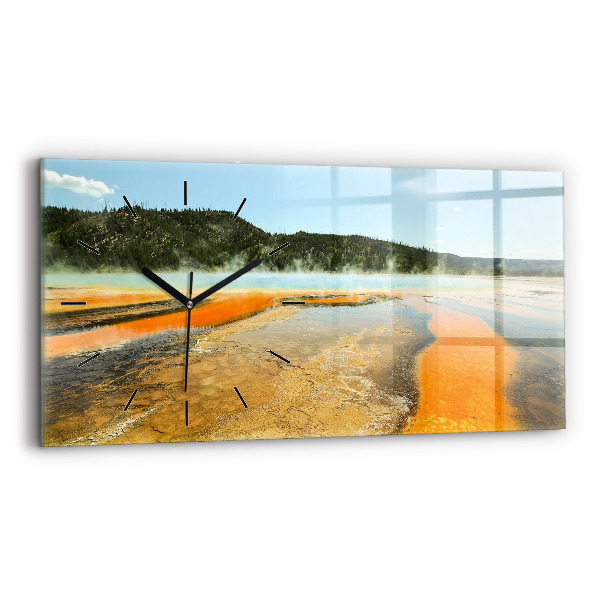 Orologi orizzontali Lago con montagne