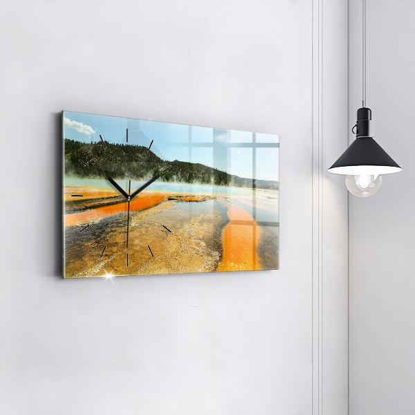 Orologi orizzontali Lago con montagne