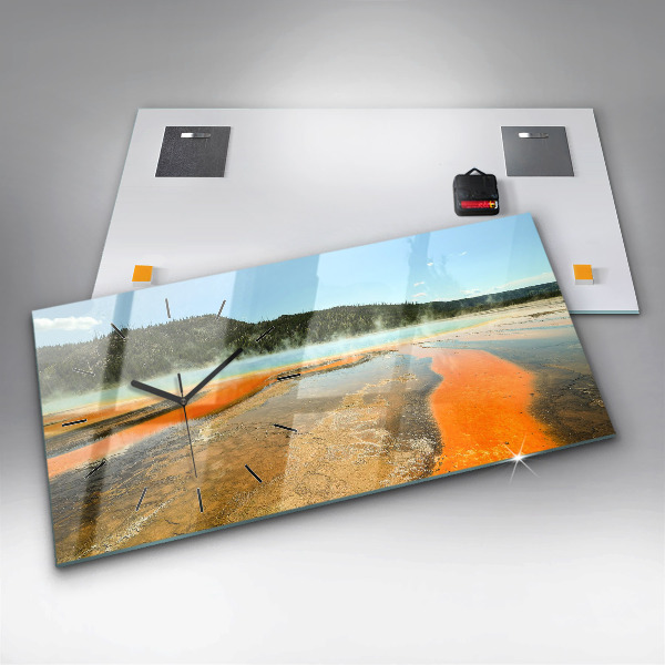 Orologi orizzontali Lago con montagne