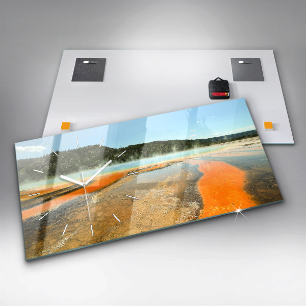 Orologi orizzontali Lago con montagne