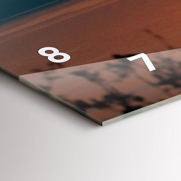 Orologi orizzontali Lago Balaton di sera