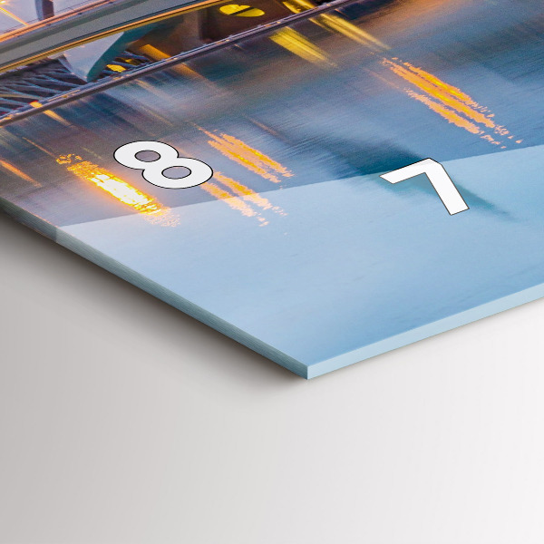 Orologi orizzontali Tramonto in città