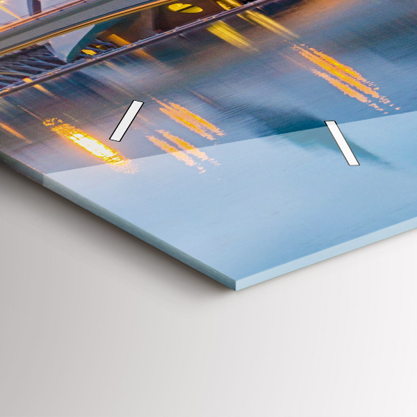 Orologi orizzontali Tramonto in città