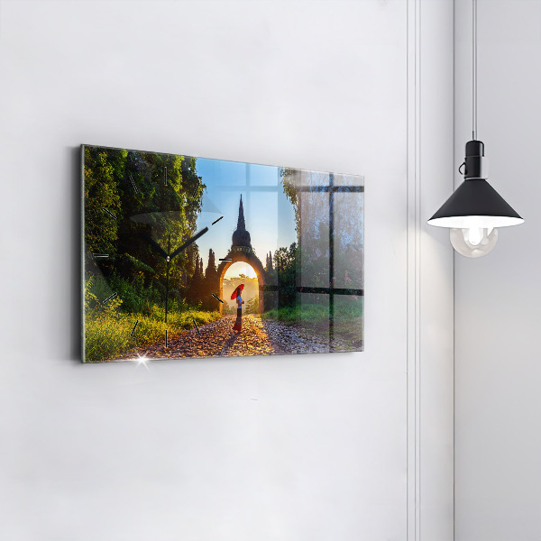 Orologio rettangolare Parco Surat Thani Thailandia