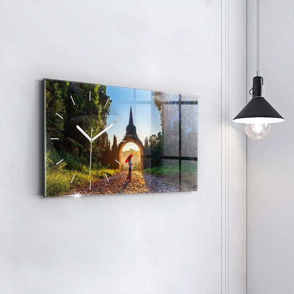 Orologio rettangolare Parco Surat Thani Thailandia