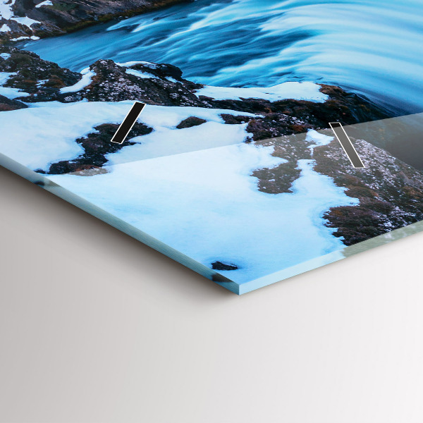 Orologio rettangolare Cascata Godafoss Islanda