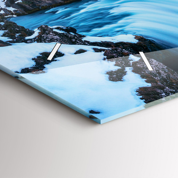 Orologio rettangolare Cascata Godafoss Islanda