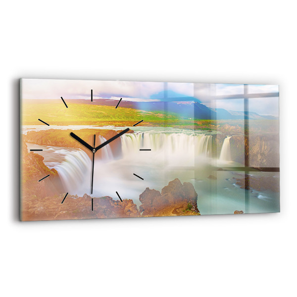 Orologio rettangolare Godafoss in Islanda