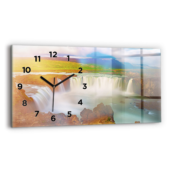 Orologio rettangolare Godafoss in Islanda
