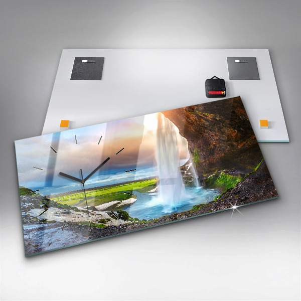 Orologio rettangolare Cascata in Islanda