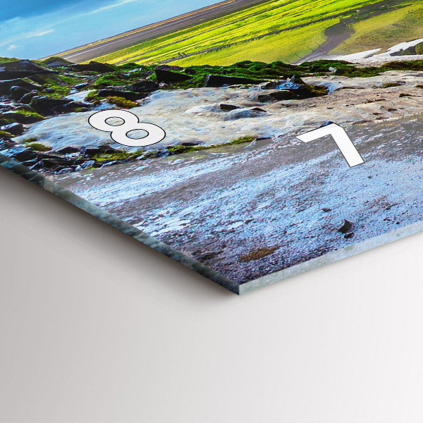 Orologio rettangolare Cascata in Islanda