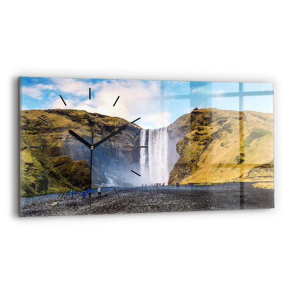 Orologio rettangolare Cascata in Islanda