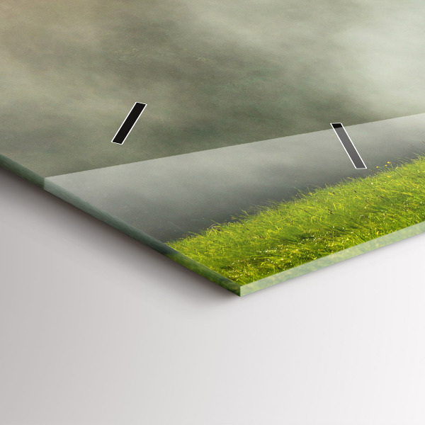 Orologio rettangolare Paesaggio montano