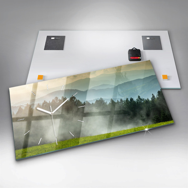 Orologio rettangolare Paesaggio montano