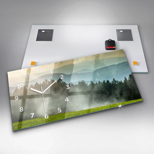 Orologio rettangolare Paesaggio montano