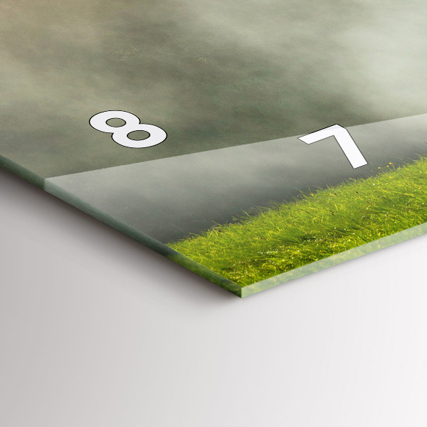 Orologio rettangolare Paesaggio montano