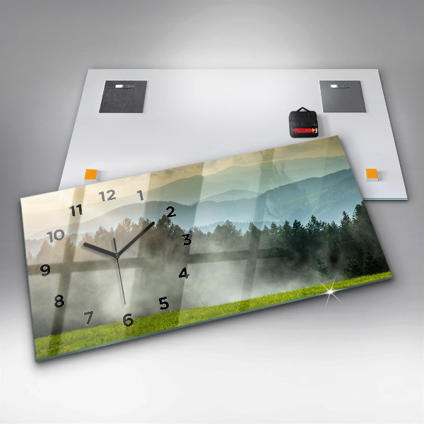 Orologio rettangolare Paesaggio montano