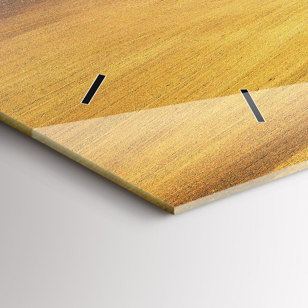 Orologio rettangolare Paesaggio rurale della Moravia