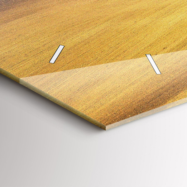 Orologio rettangolare Paesaggio rurale della Moravia