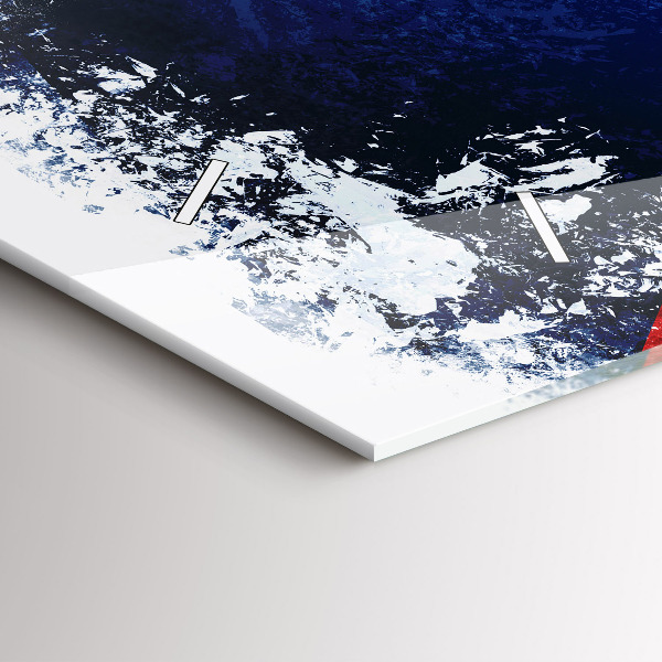 Orologio rettangolare bandiera ceca