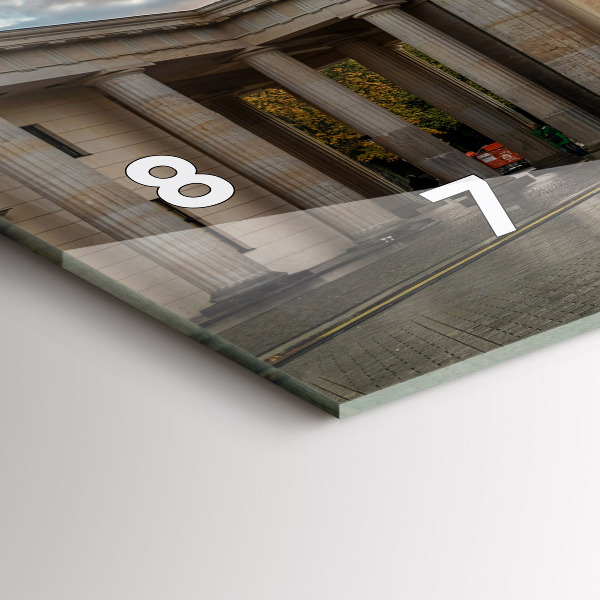 Orologio rettangolare Porta di Brandeburgo a Berlino