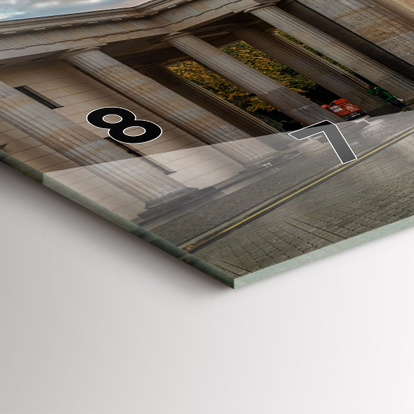 Orologio rettangolare Porta di Brandeburgo a Berlino