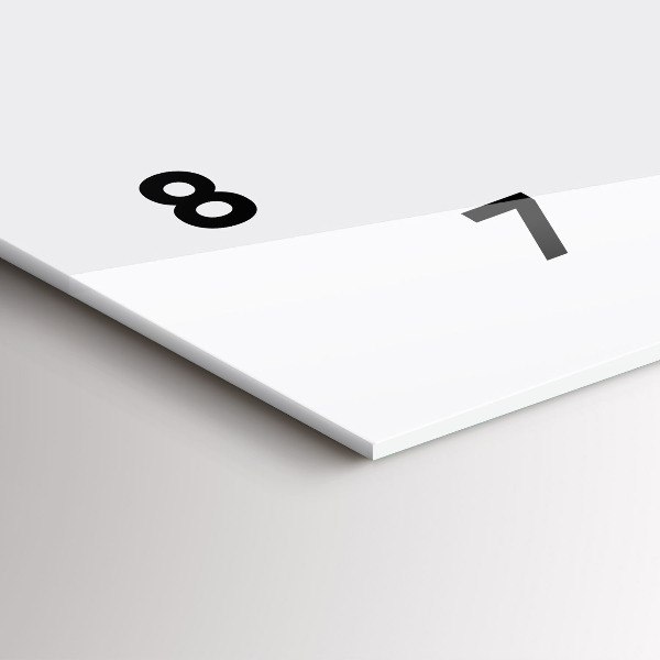 Orologio rettangolare Illustrazione della città di Berlino