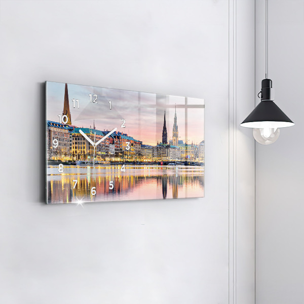 Orologio rettangolare Alster ad Amburgo