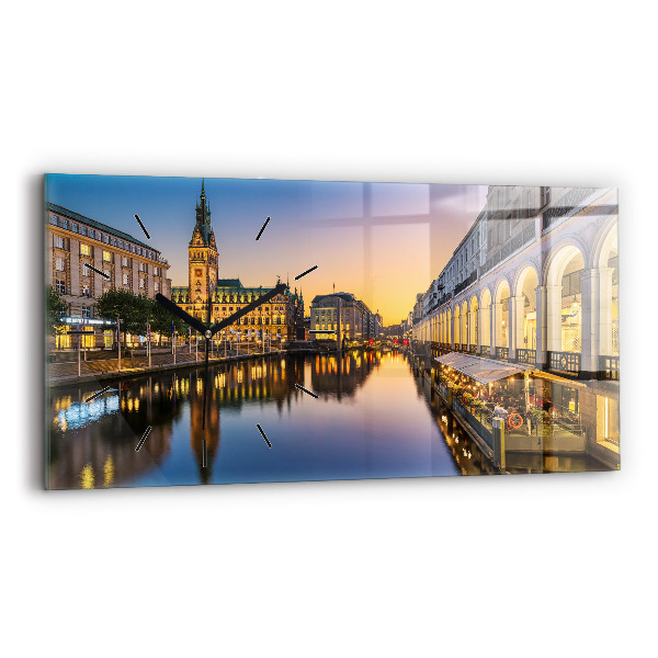 Orologio rettangolare Municipio di Amburgo