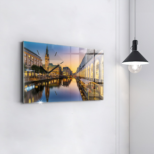 Orologio rettangolare Municipio di Amburgo