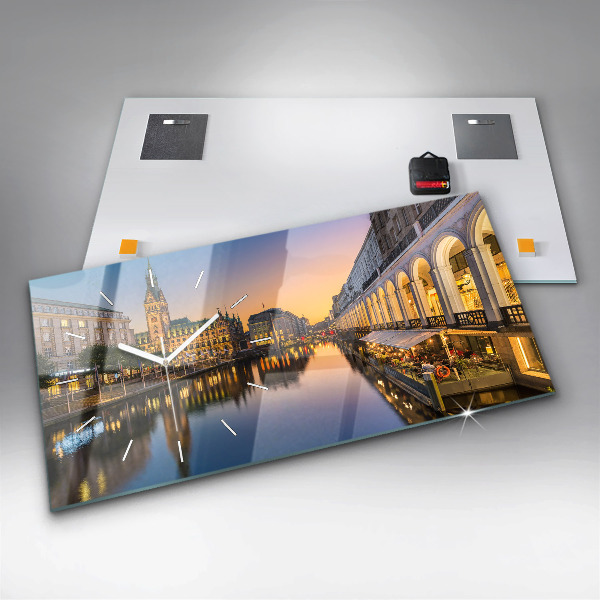 Orologio rettangolare Municipio di Amburgo