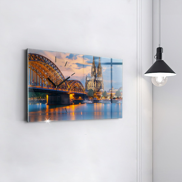 Orologio rettangolare Vista del municipio