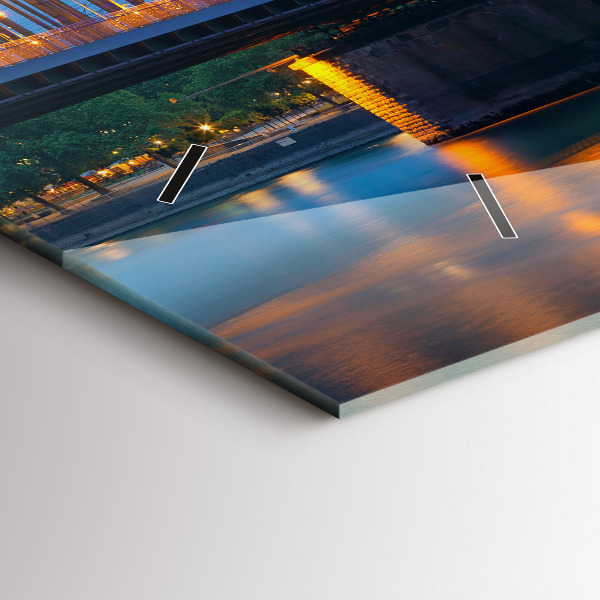 Orologio rettangolare Vista del municipio