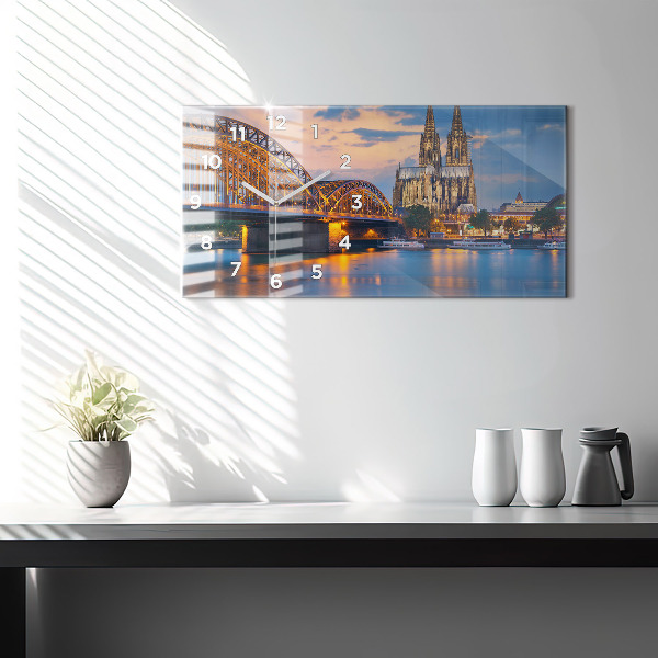 Orologio rettangolare Vista del municipio