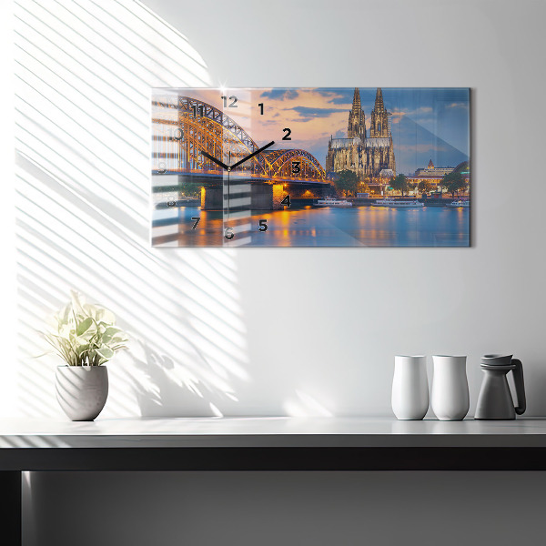 Orologio rettangolare Vista del municipio