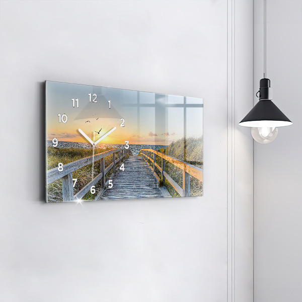 Orologio rettangolare Vacanze al mare