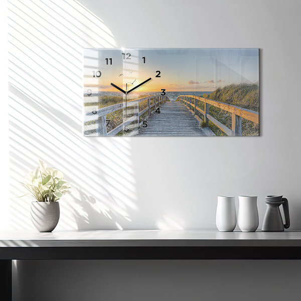 Orologio rettangolare Vacanze al mare