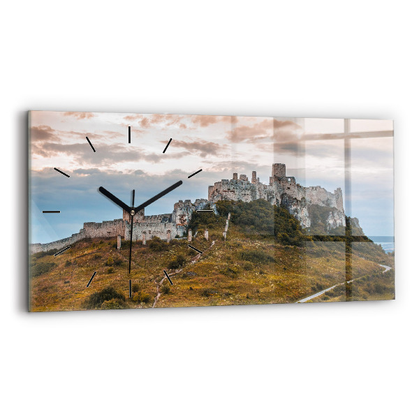Orologio rettangolare Castello di Spiš in Slovacchia