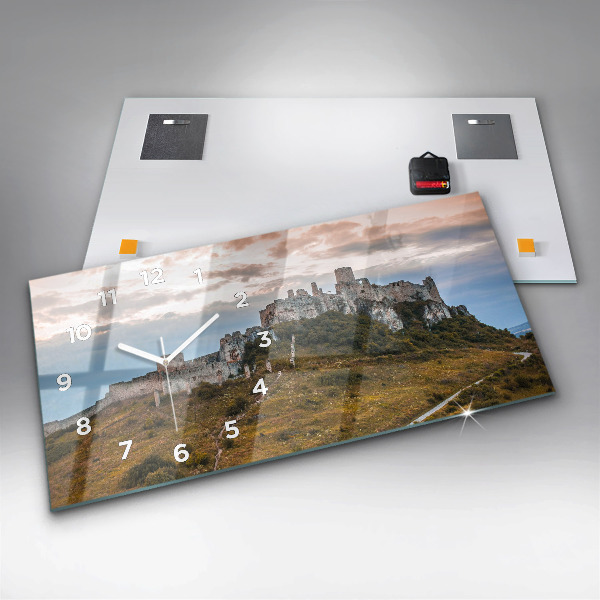 Orologio rettangolare Castello di Spiš in Slovacchia