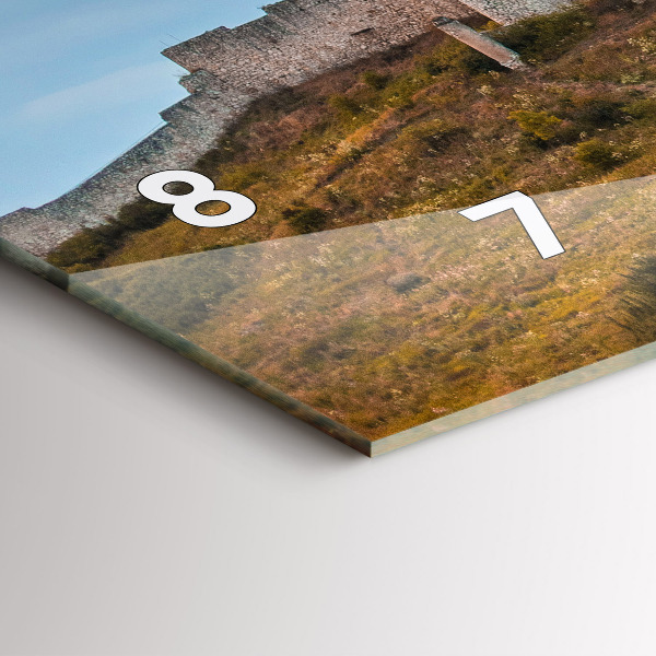 Orologio rettangolare Castello di Spiš in Slovacchia