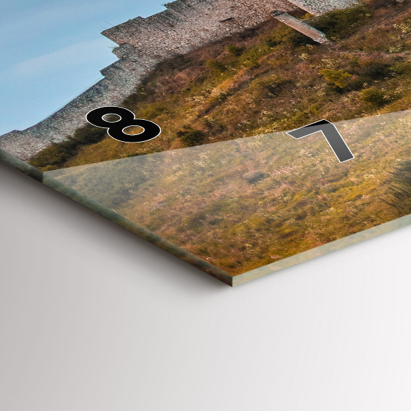 Orologio rettangolare Castello di Spiš in Slovacchia