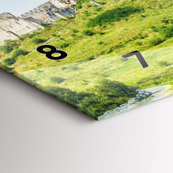 Orologio rettangolare Castello di Spiš in Slovacchia