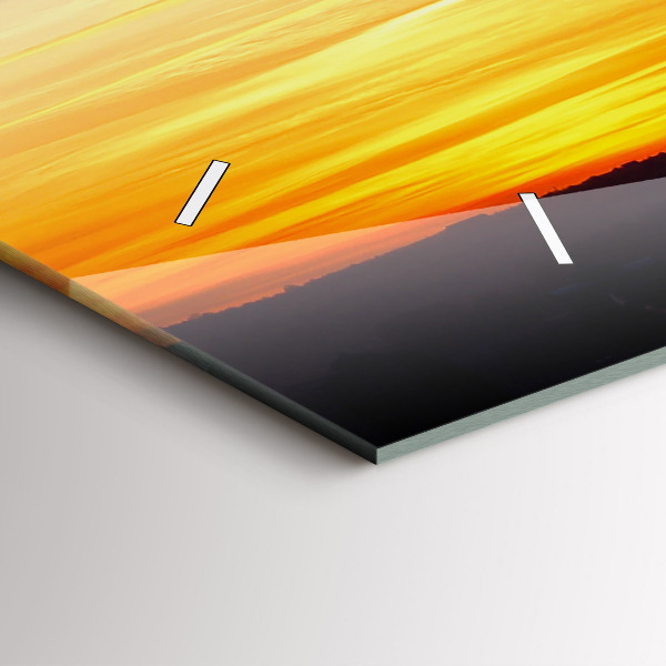 Orologi orizzontali Edificio e tramonto