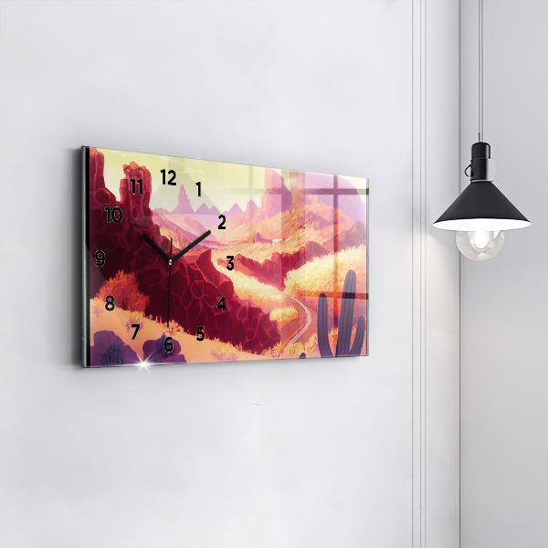 Orologi orizzontali Illustrazione del deserto dell'Arizona