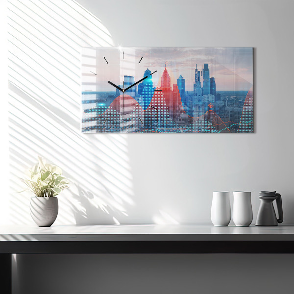 Orologi orizzontali Grattacieli a Philadelphia