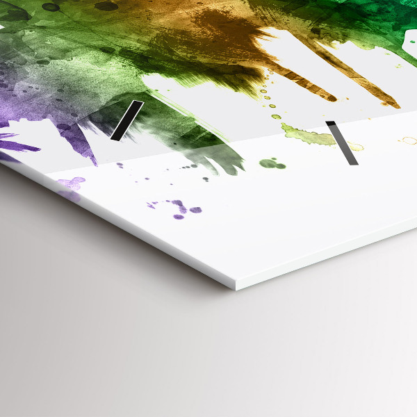 Orologi orizzontali Filadelfia colorata