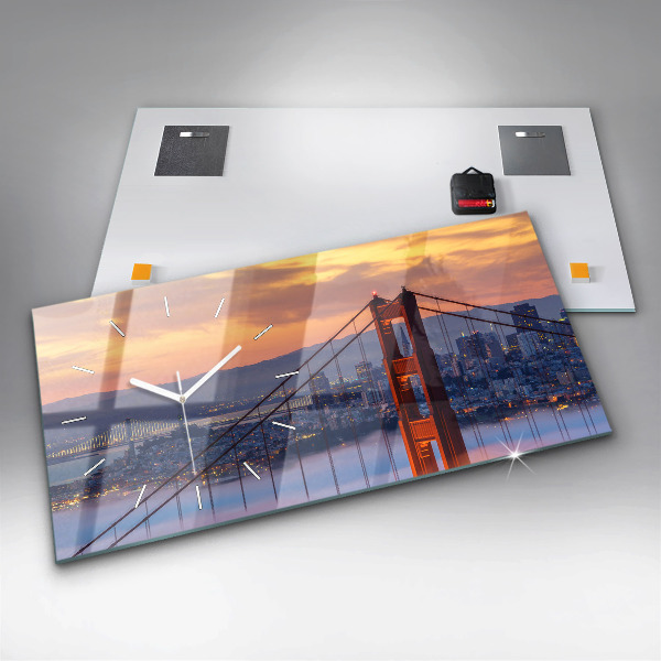 Orologio rettangolare Ponte di San Francisco