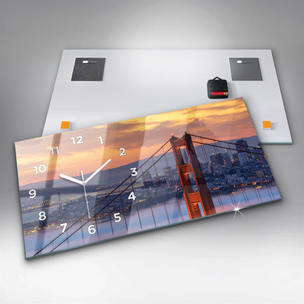 Orologio rettangolare Ponte di San Francisco
