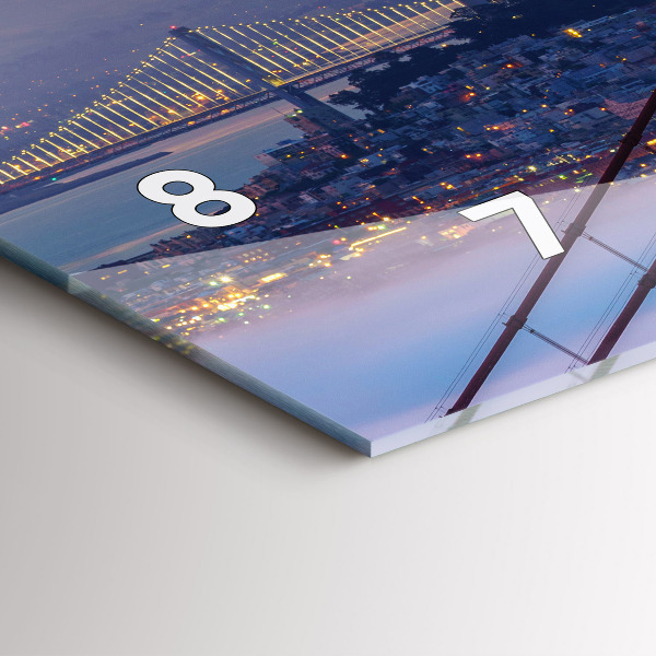 Orologio rettangolare Ponte di San Francisco