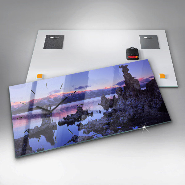 Orologio rettangolare Lago California